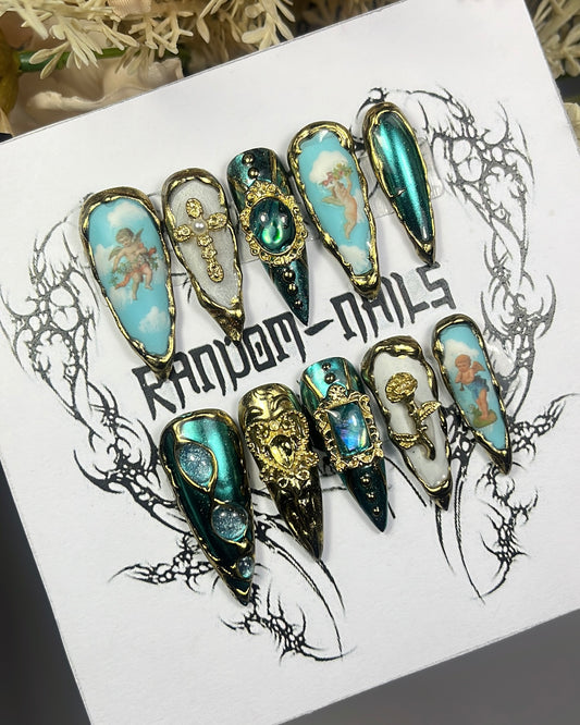 Luxury vintage angels
