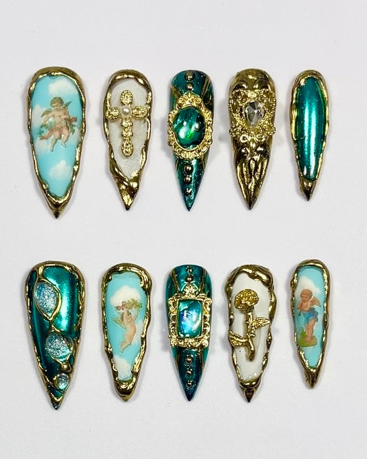 Luxury vintage angels