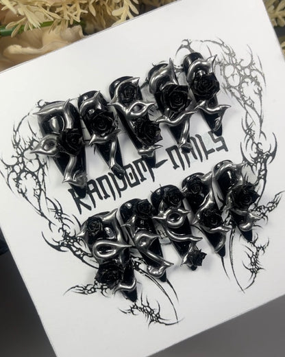 Black roses