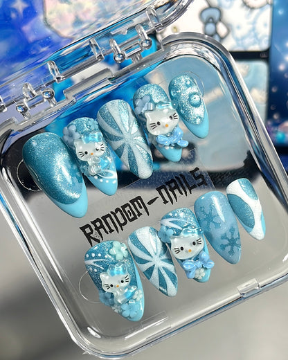 Blue Kitty Shine