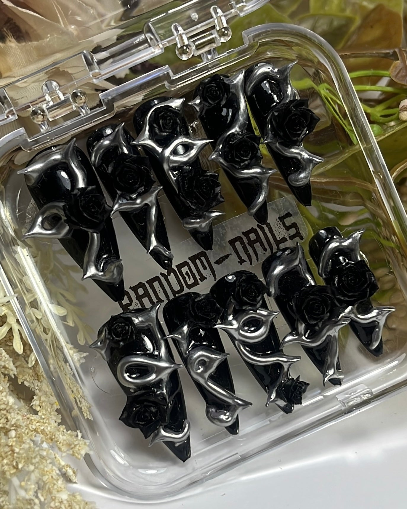 Black roses