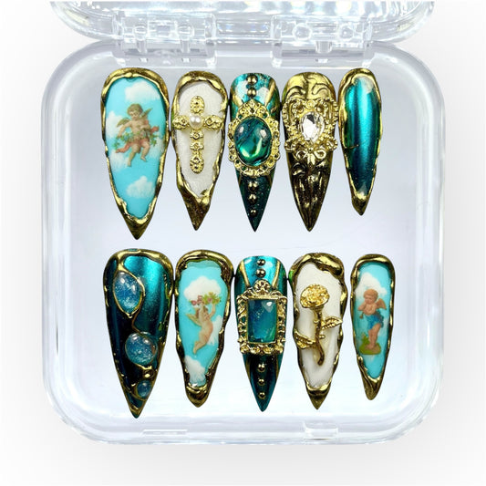 Luxury vintage angels