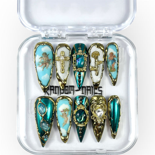 Luxury vintage angels