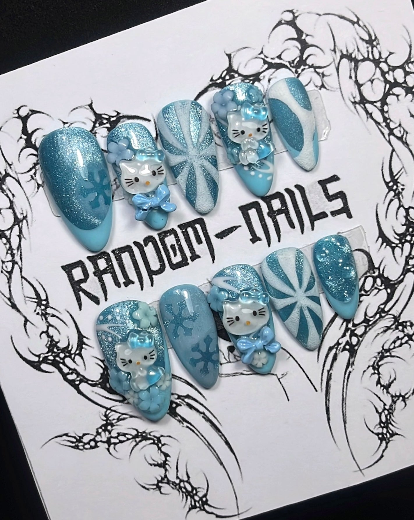 Blue Kitty Shine