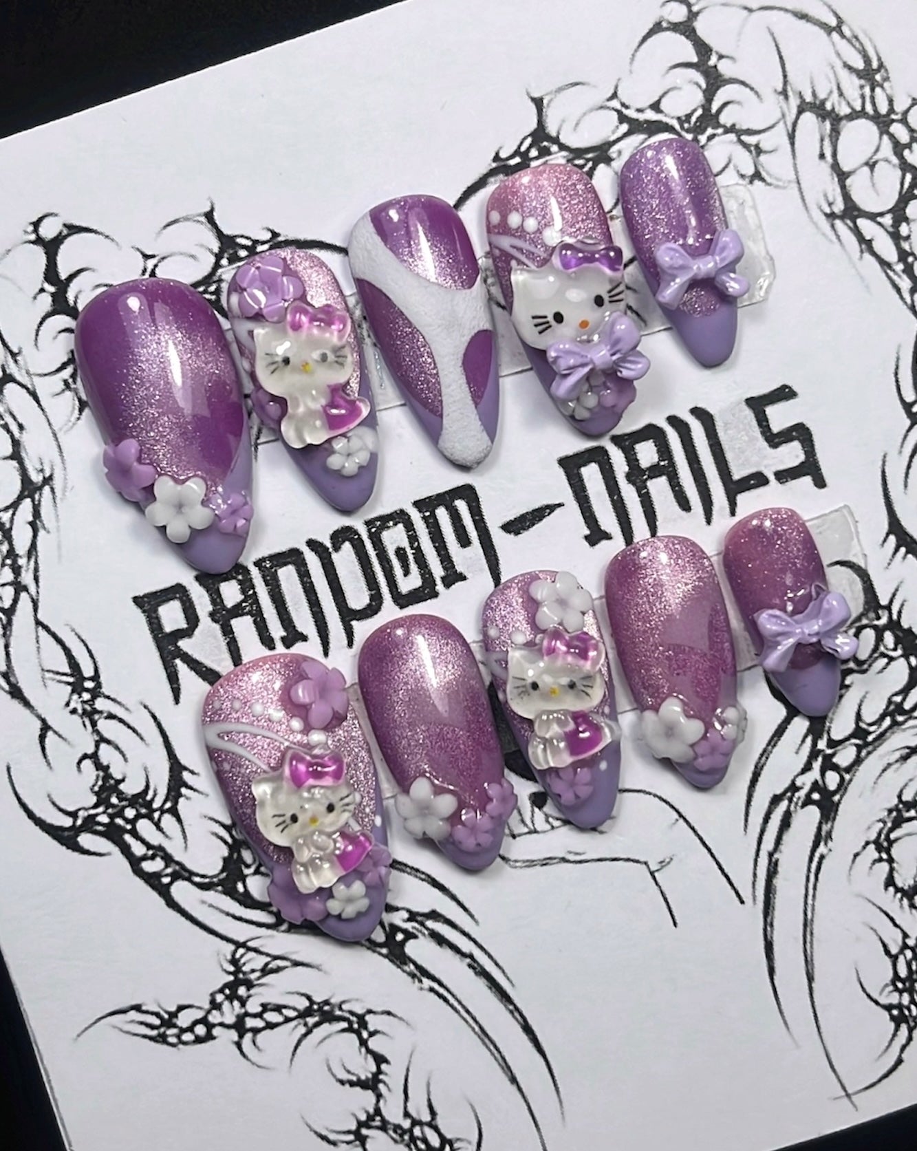Violet Feline Glow